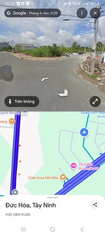 Bán Đất 100m2 có sẵn 100 m2 thổ cư giá 1.2 tỷ tại Đường Tỉnh lộ 824 Xã Hựu Thạnh Huyện Đức Hòa Long An