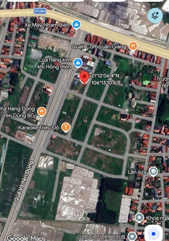 Bán Đất 90m2 có sẵn 90 m2 thổ cư giá 3.08 tỷ tại Xã Nham Sơn Huyện Yên Dũng Bắc Giang