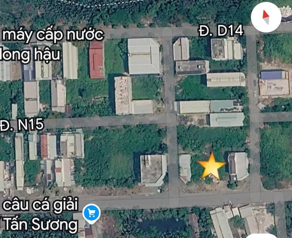 Bán Đất 100m2 có sẵn 100 m2 thổ cư giá 3.35 tỷ tại Xã Long Hậu Huyện Cần Giuộc Long An