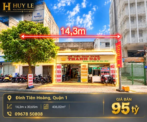 *Nằm giữa Lê Duẫn - Điện Biên Phủ* 43 Đinh Tiên Hoàng, Quận 1 (P.Sài Gòn)