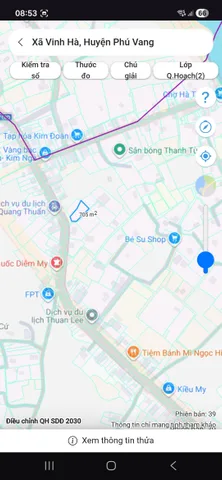 Bán Đất 90m2 có sẵn 70 m2 thổ cư giá 265 triệu tại Đường Tỉnh lộ 10 Xã Vinh Hà Huyện Phú Vang Thừa Thiên Huế
