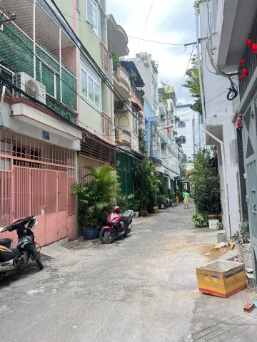 HẺM NHỰA Ô TÔ TRÁNH NHAU - NGUYỄN BẶC - 50M2 - 4 TẦNG - DÒNG TIỀN 18TR/THÁNG
