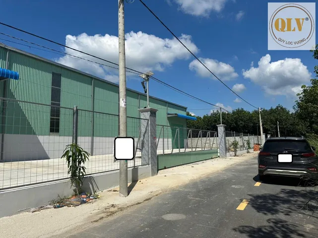 Cho thuê nhà xưởng mới xây dựng tại Phú Giáo – Bình Dương 3.300 m²