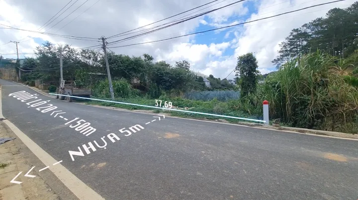 Bán Đất 813m2 giá 3.5 tỷ tại Đường Xuân Thọ  - Phường Xuân Trường - Đà Lạt Lâm Đồng