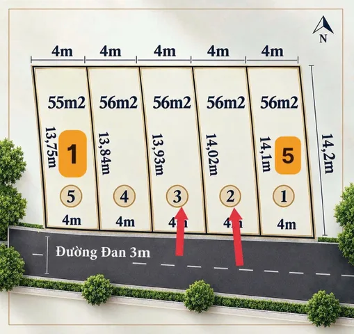 Bán Đất 50m2 có sẵn 50 m2 thổ cư giá 1.25 tỷ tại Xã Long Hậu Huyện Cần Giuộc Long An