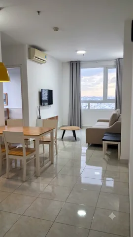 CHO THUÊ CC 90 RIVERSIDE, TẦNG CAO 2PN FULL NỘI THẤT