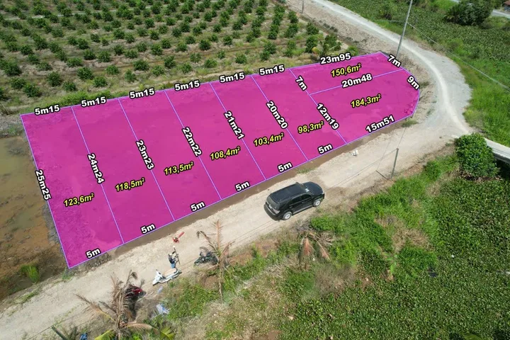 125m2 thổ giá 390 triệu tại Xã Bình Đức Huyện Bến Lức Long An
