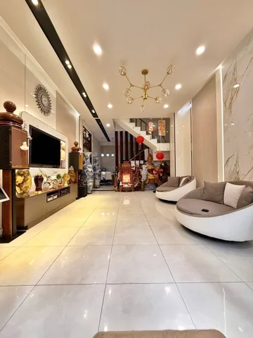 ĐƯỜNG SỐ 6 75M², 3 TẦNG, NGANG 4,3M NỞ HẬU 5,1M, HẺM XE TẢI 6M 5,7 TỶ