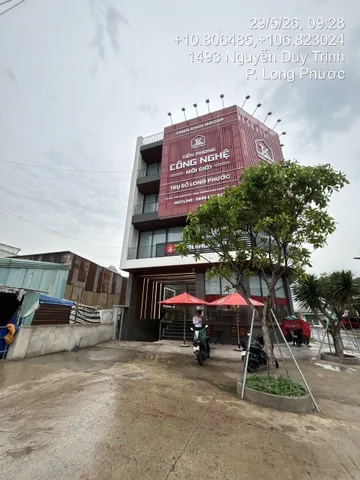 Cho thuê từng sàn (15-20tr) hoặc cả toà nhà 2 mặt tiền (80tr) 1505 Nguyễn Duy Trinh, Q9, TP Thủ Đức 800 m2, có thang máy, PCCC.