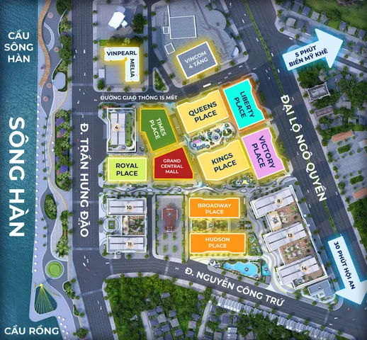 Căn hộ Capital Square cạnh cầu sông Hàn. Trung tâm thành phố có sổ lâu dài . liên hệ Văn Nhất BDS Đà Nẵng 0899111552