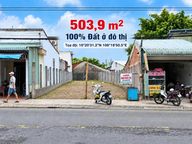 CHÍNH CHỦ BÁN 503,9M2 ĐẤT ODT SẴN SỔ MẶT TIỀN NGÔ GIA TỰ