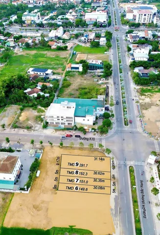 Bán đất đường 2/4 Ninh Hòa - lô góc 291,7m² 2 mặt tiền, ngã tư K10, 13,1 tỷ