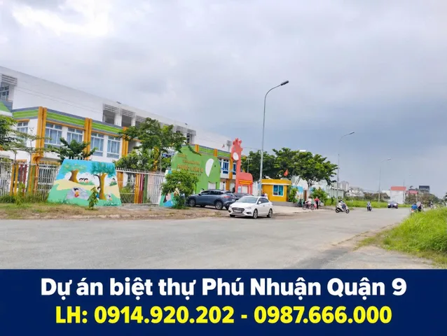Bán lô biệt thự Q2, trục chính KDC Phú Nhuận TP Thủ Đức, đường 20m, hướng Đông nam,