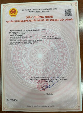 Bán Đất 81m2 thổ cư giá 2.9 tỷ tại Đường Lê Thị Đồ Xã Bà Điểm, TP. Hồ Chí Minh