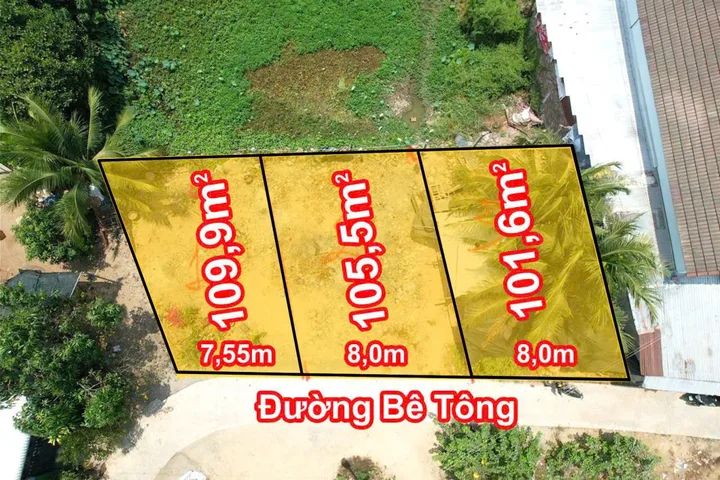 Bán đất Ninh Hiệp (phường Ninh Hòa) - 3 lô liền kề 317m², từ 1,118 tỷ/lô