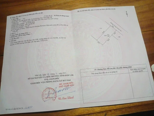 bán đất trung tâm khu bàn cờ mặt đường 12m hợp để ở và đầu tư kinh doanh Thị trấn Buôn Trấp, Đắk Lắk 0982456977