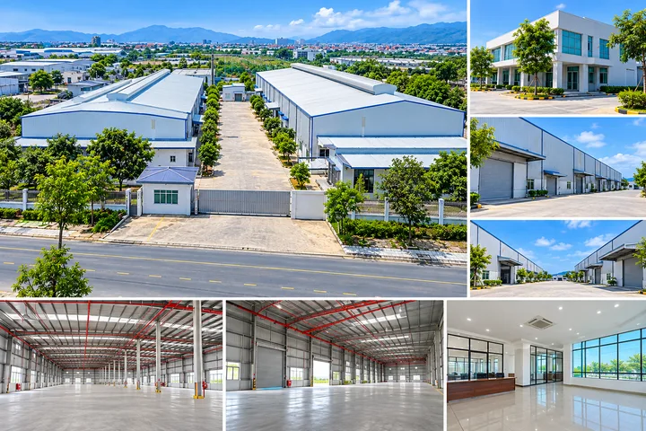 Bán 8000m² đất có 5000m² kho nhà xưởng, văn phòng làm việc. Tại khu công nghiệp Hòa Khánh, Đà Nẵn