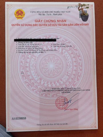 Bán Đất 98m2 có sẵn 98 m2 thổ cư giá 1.67 tỷ tại Xã Vạn Long Huyện Vạn Ninh Khánh Hòa