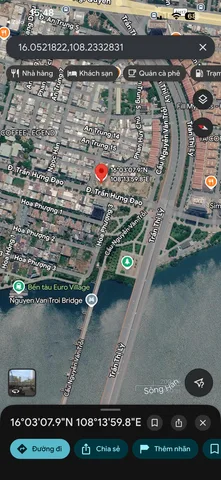 🔴 Bán Đất 140m2 mặt tiền Trần Hưng Đạo, Euro Village, Sơn Trà - Giá 220tr/m2 thương lượng 0905672687
