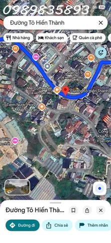 Chuyển nhượng đất mặt tiền đường Tô Hiến Thành P. 3, TP.Đà Lạt, DT 78m2, giá đầu từ