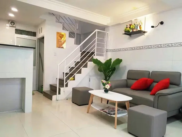 THÍCH Q.ĐỨC, 24M2 X 4T HOÀN CÔNG ĐỦ, HẺM 3GAC THÔNG HẺM XH 5 BƯỚC CHÂN