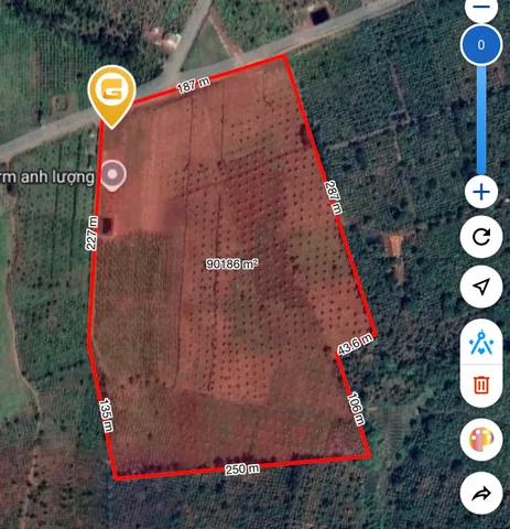Bán Đất 88000m2 giá 37 tỷ tại Xã Ea Nam Huyện Ea H'leo Đắk Lắk