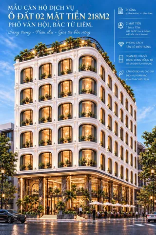 Chính chủ cần bán nhà lô góc 218m² 02 mặt tiền siêu đẹp tại Đông Ngạc, cạnh Học viện Tài chính, gần Ciputra HN: