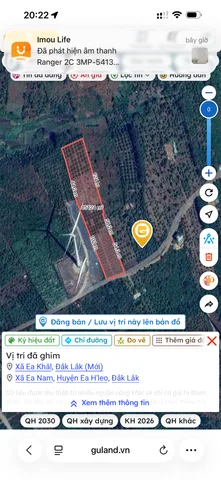 Bán Đất 15000m2 giá 9 tỷ tại Xã Ea Nam Huyện Ea H'leo Đắk Lắk sầu riêng