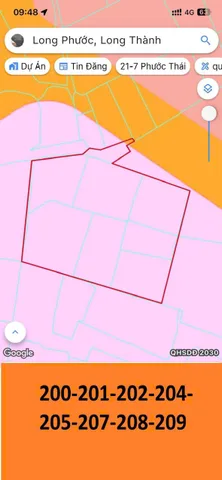 Bán Đất 10000m2 giá 20 tỷ tại Xã Long Phước Huyện Long Thành Đồng Nai