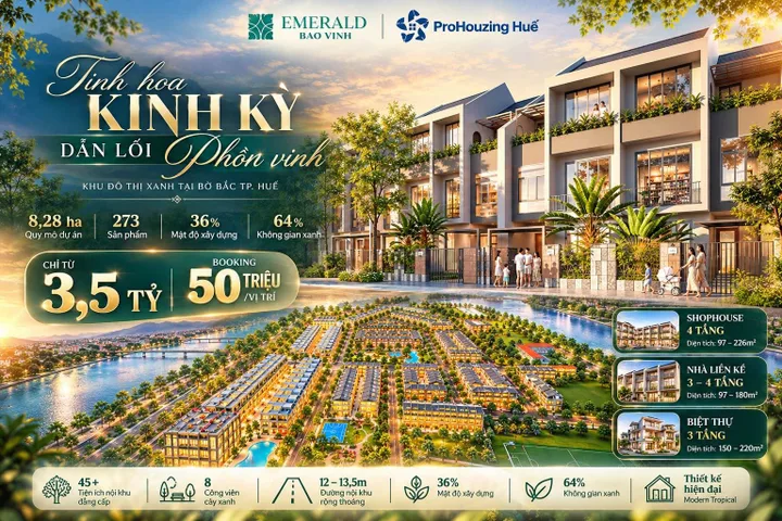 🔥 EMERALD BAO VINH – BOOKING GIAI ĐOẠN ĐẦU, ĐÓN ƯU ĐÃI NGAY TRONG THÁNG 11!