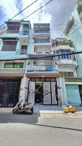Đường Nhựa 10m Thiên Phước - CX Lữ Gia .  DT : 4 x 17m - 5 tầng - Giá :  14.3 tỷ TL