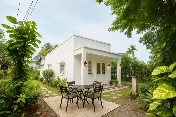Nhà vườn 1/ đường Phạm Thị Trích - 586m2 - 12,4x44 - 59m2 thổ cư - xã Bình Mỹ - Củ Chi