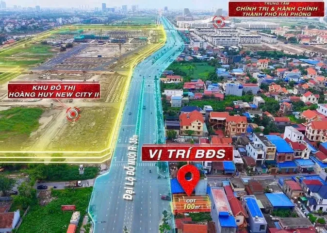 10.2026.Bán Đất 100m2 mặt đường Đỗ Mười.giá 12 tỷ tại Xã Tân Dương Huyện Thuỷ Nguyên Hải Phòng. liên hệ 0362558882