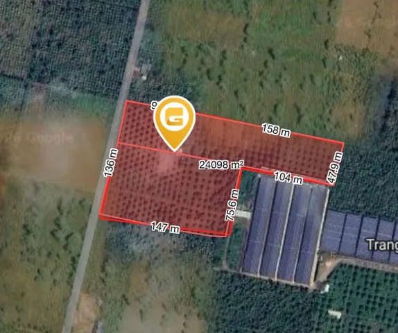 Bán Đất 24000m2 giá 14.5 tỷ tại Xã Cư Dliê M'nông Huyện Cư M'gar Đắk Lắk ( SẦU RIÊNG GL )
