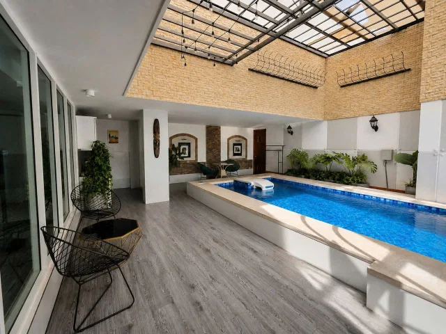 BDS HVL Cho thuê Duplex Penthouse 3PN 196m2 Chung cư Phúc Thịnh Q.5 – Hồ bơi & sauna riêng
