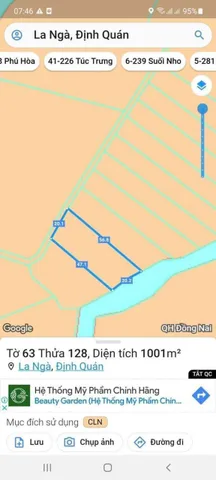 Bán Đất 1000m2 giá 799 triệu tại - Chọn - Xã La Ngà Đồng Nai