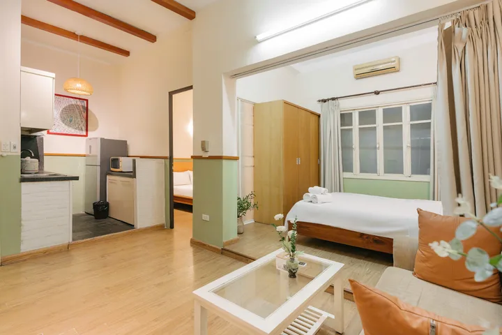 Cho Thuê 2Pn 42m Full đồ tại ngõ 36 Tô Ngọc Vân, Tây Hồ