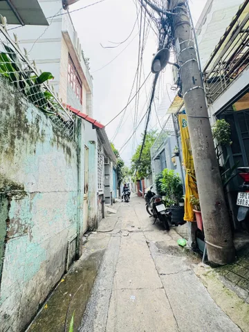GẤP BÁN, NHÀ 3 PN, GẦN MẶT TIỀN, 55M2, HẺM BÙI MINH TRỰC, QUẬN 8, KẾ BÊN CHỢ SÁNG, KO QH