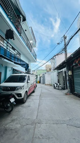 Biệt thự thiết kế lệch tầng đặc sắc hơn 88m2 vị trí sát quận 6 gần vòng xoay phú lân