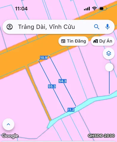 Nhà MTKD Quốc Lộ, 11x54m, Đường Nhựa 30m, 4tỷ7, 604m2, SHR, Trảng Dài, Đồng Nai