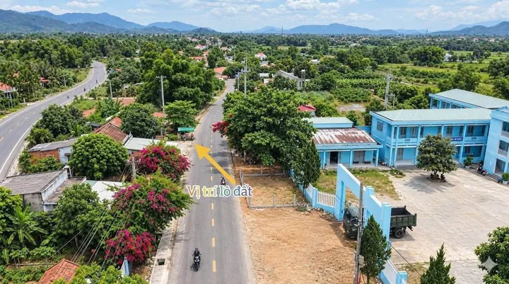 2 Lô Liền Ngang 12M Đường Nhựa 10M5 Đối Diện Trường Tiểu Học Hòa Phú Gía Chỉ 1Tỷ 450/Lô