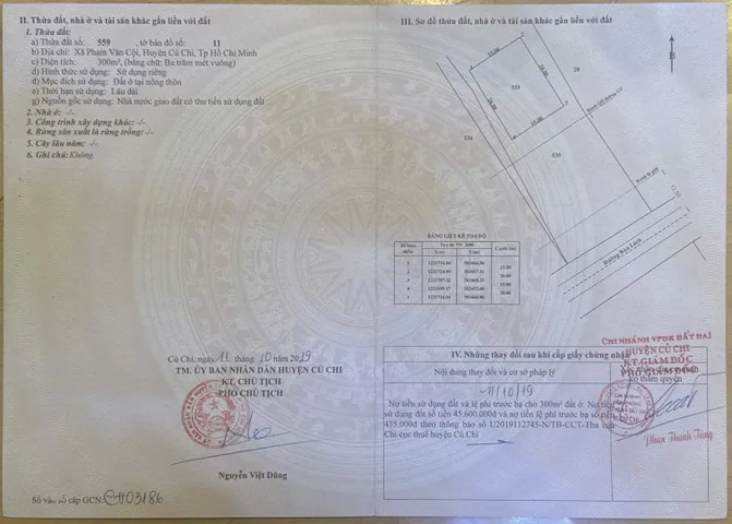 Bán đất nền, 2205 m², Củ Chi