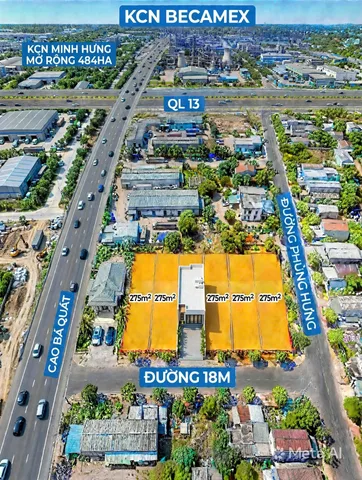 Bán Đất 550m2 có sẵn 150 m2 thổ cư giá 670 triệu tại Đường Cao Bá Quát Thị trấn Chơn Thành Thị xã Chơn Thành Bình Phước