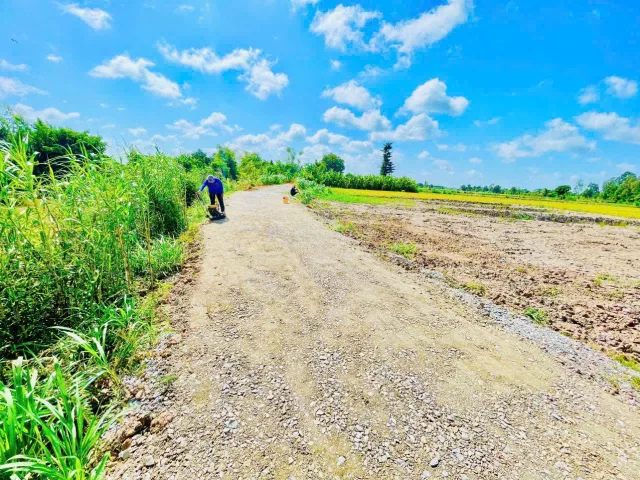 🌿 BÁN HƠN 2 CÔNG ĐẤT ĐƯỜNG OTO MẶT TIỀN MỸ KHÁNH –  GIÁ 520 TRIỆU/CÔNG