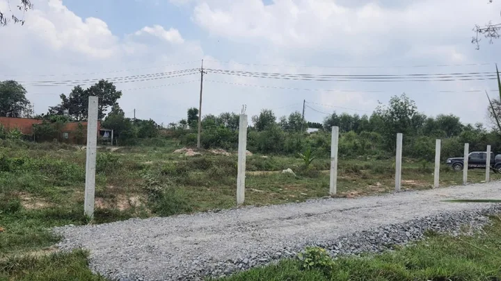 Bán đất 2 mặt tiền view kênh đường 566 – 1655m² – 44×58 – 48m² thổ cư – xã Trung Lập Hạ – Củ Chi