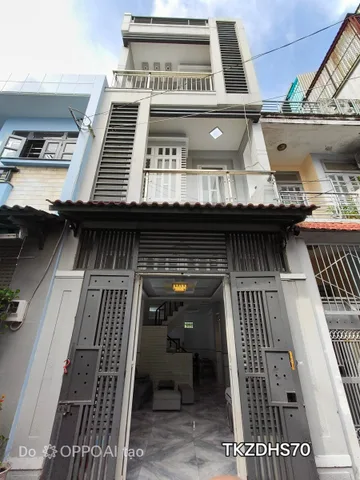 Nhà đep ở ngay,48 M2, 4 tầng - hẻm xe hơi trước nhà -  Hương lộ 2. Nhỉnh 5 tỏi