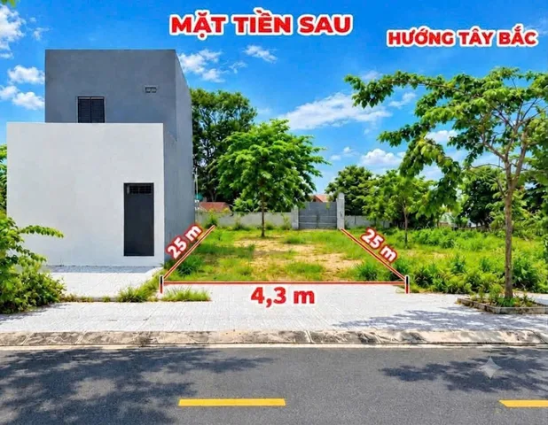 BÁN ĐẤT MẶT TIỀN HƯƠNG LỘ 15 -2 MẶT TIỀN-SỔ RIÊNG THỔ CƯ CHỈ CẦN 300TR NHẬN ĐẤT