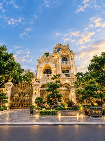 BIỆT THỰ TÂN CỔ ĐIỂN LUXURY VIEW HỒ ĐẲNG CẤP NGAY ĐẠI HỌC DUY TÂN - GIÁ ĐẦU TƯ