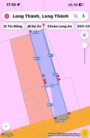 Bán Đất  skc có nhà xưởng - 4396m2 có sẵn 300 m2 thổ . 2500 skc cư giá 41.7 tỷ tại Xã Long An Huyện Long Thành Đồng Nai