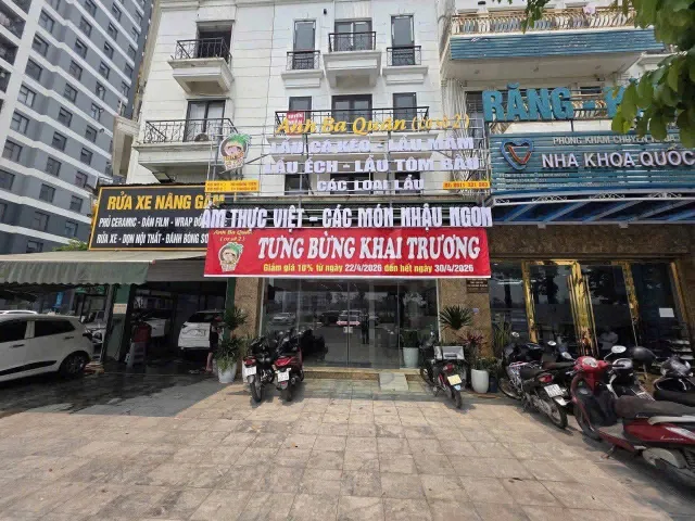 SANG NHƯỢNG NHÀ HÀNG 5 TẦNG FULL ĐỒ – TRÂU QUỲ, GIA LÂM, HÀ NỘI